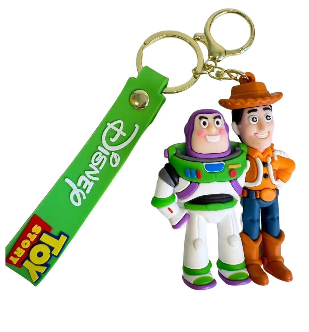 Toy Story Woody and Buzz Lightyear Keychain