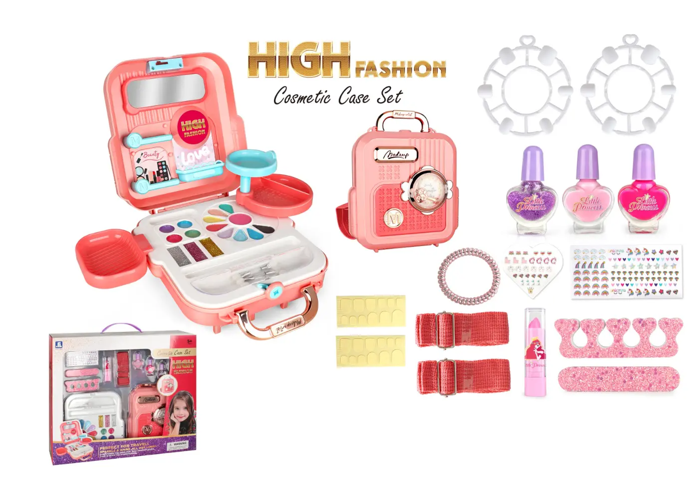 High Fashion Cosmetic Case Set 