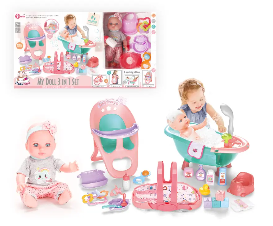 Doll 3 In 1 Set