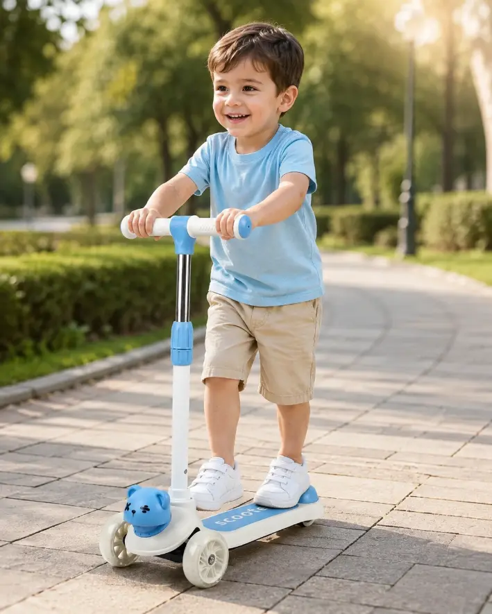 Toy Scooter Bear