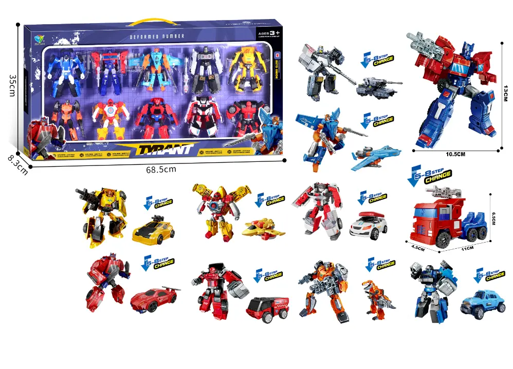 Transformation 10PC Tyrant 