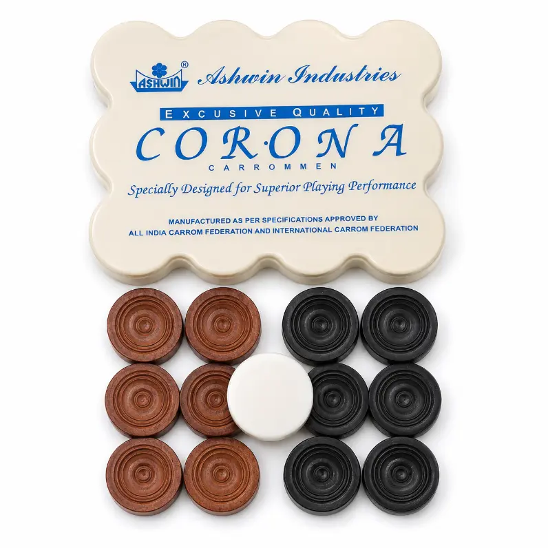 Carom Coins Wood 