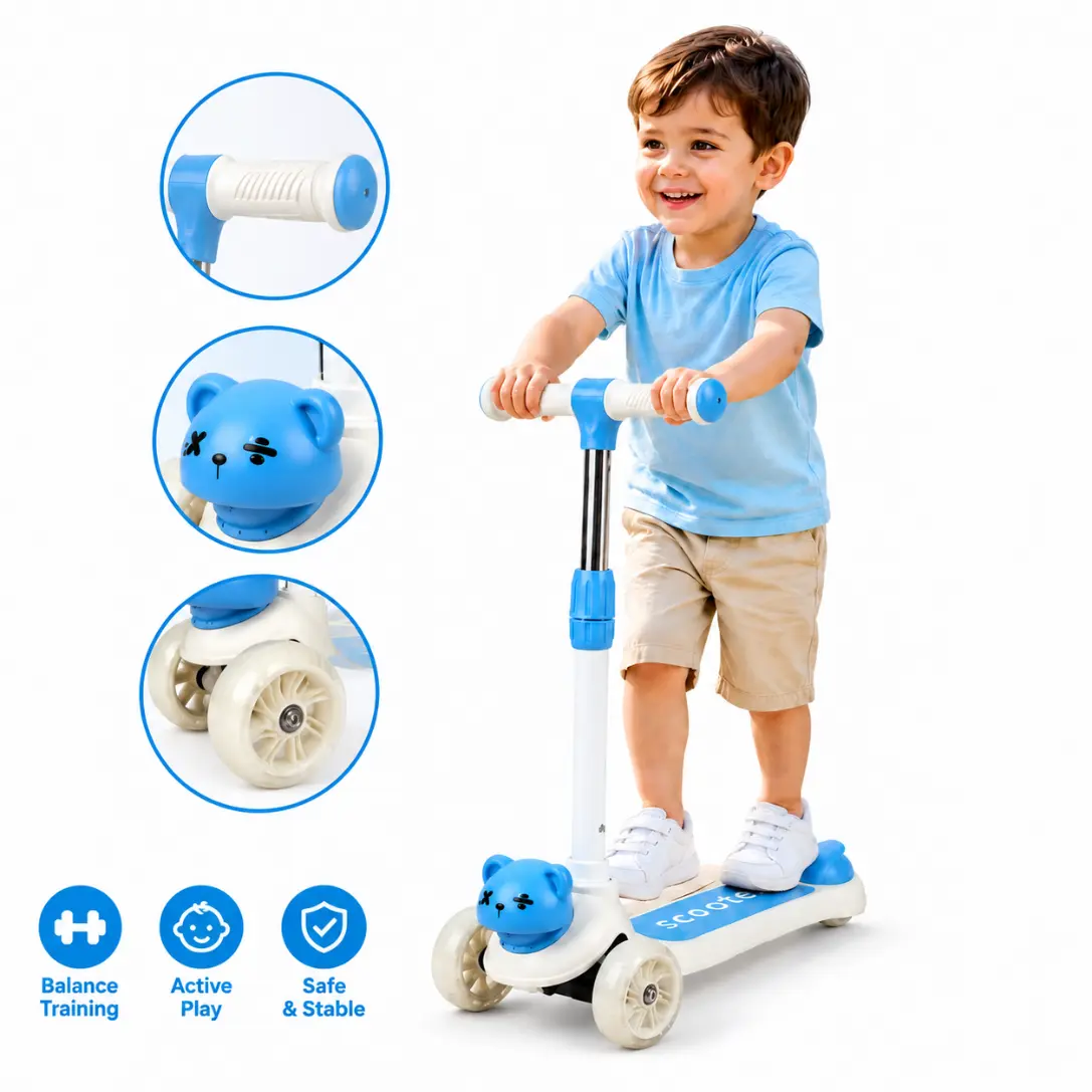 Toy Scooter Bear