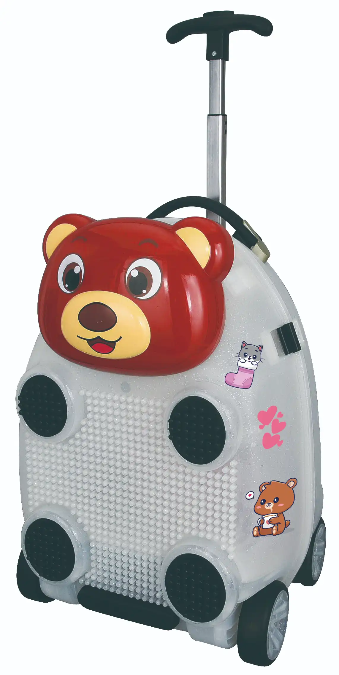 Bear Themed Rolling Suitcase 