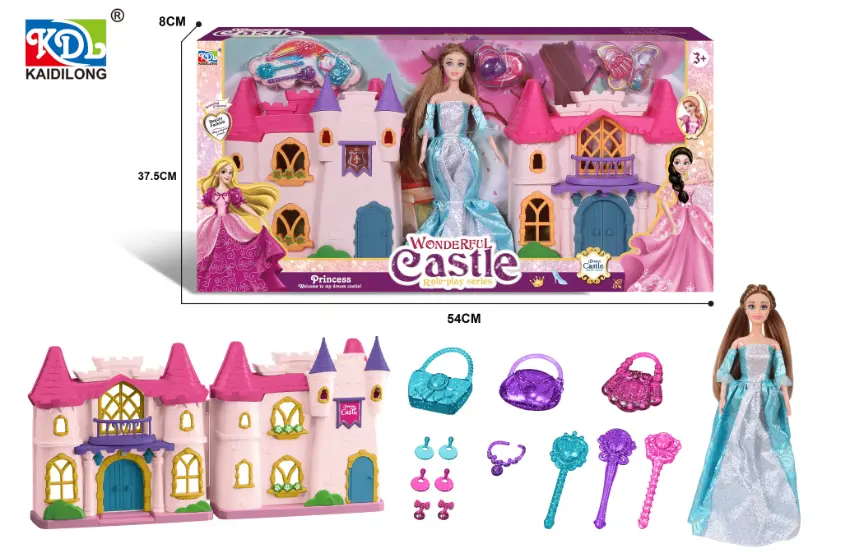 Wonderful Castle With Princess Doll