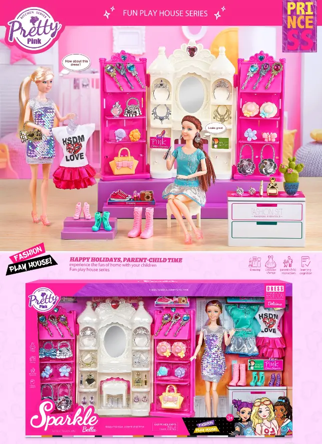 Pretty Fashion Dress Bedroom