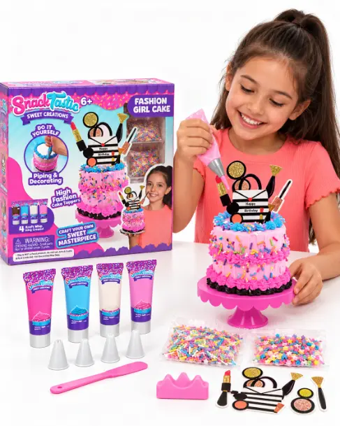 Snack Tastic - Fabulous Fashion Cake Toy