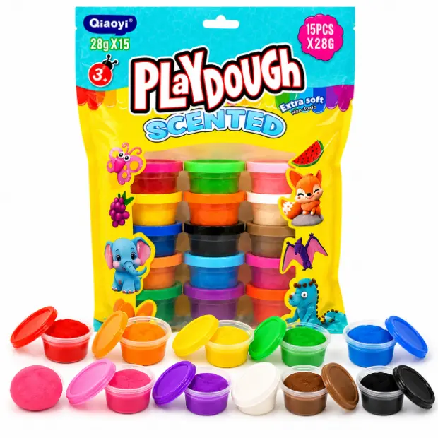 Play Dough Scented 15 Pcs