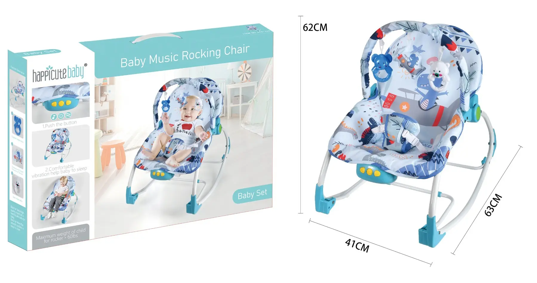 Baby Music Rocking Chair 