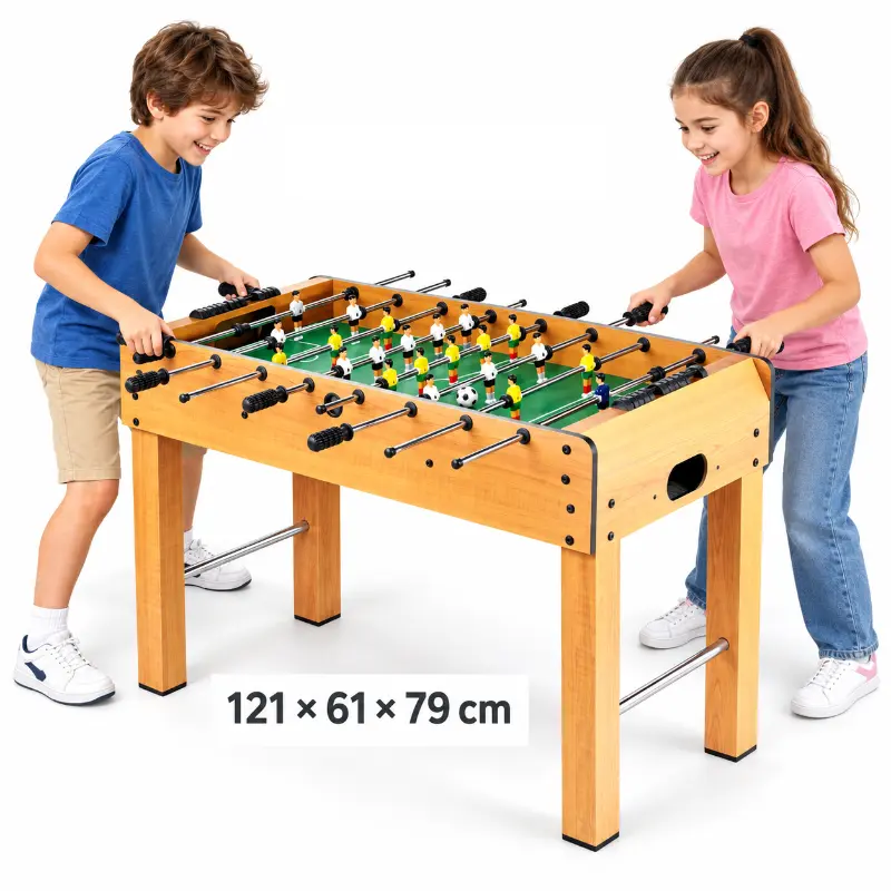 Foosball Table – 121 × 61 × 79 cm