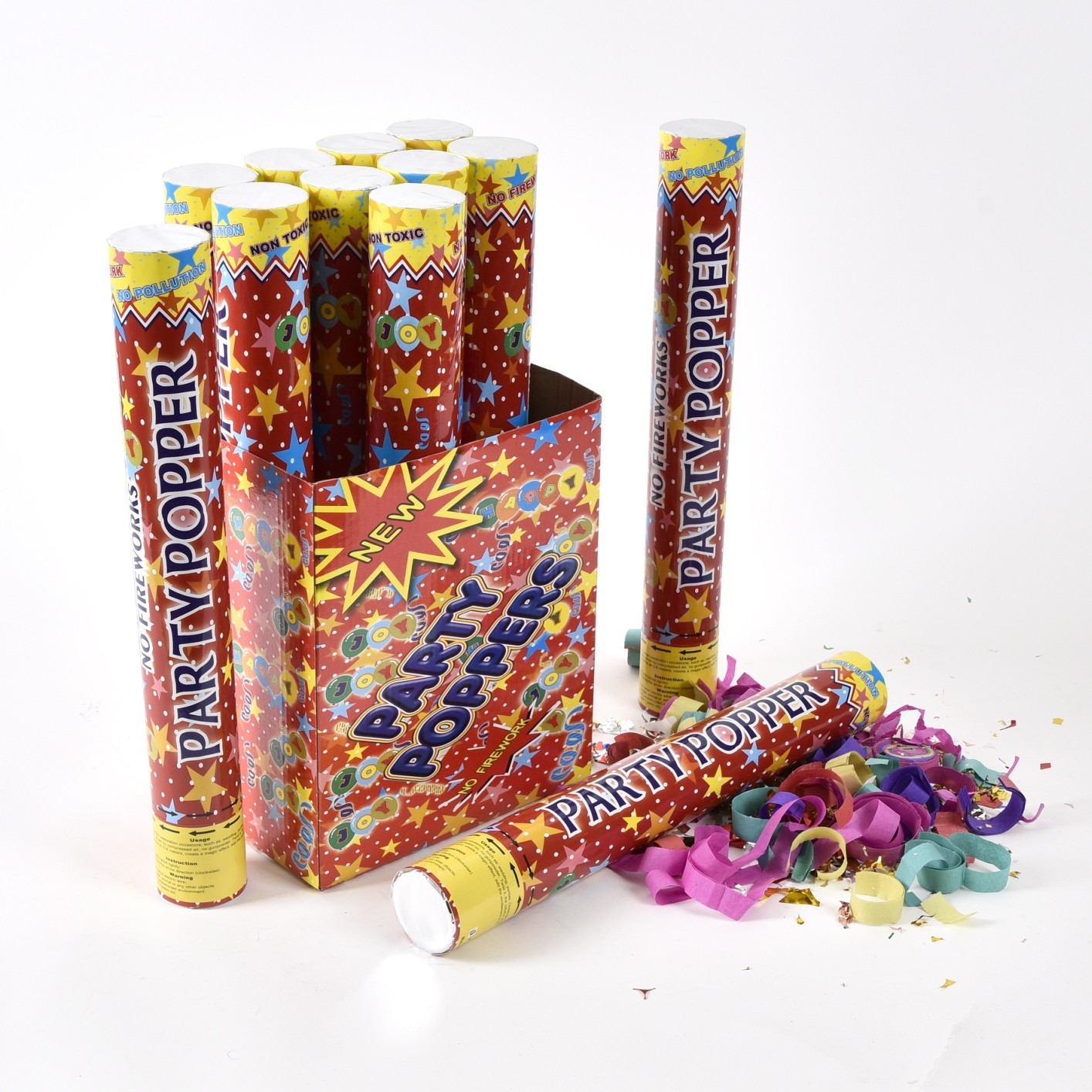 Party Poppers 40cm