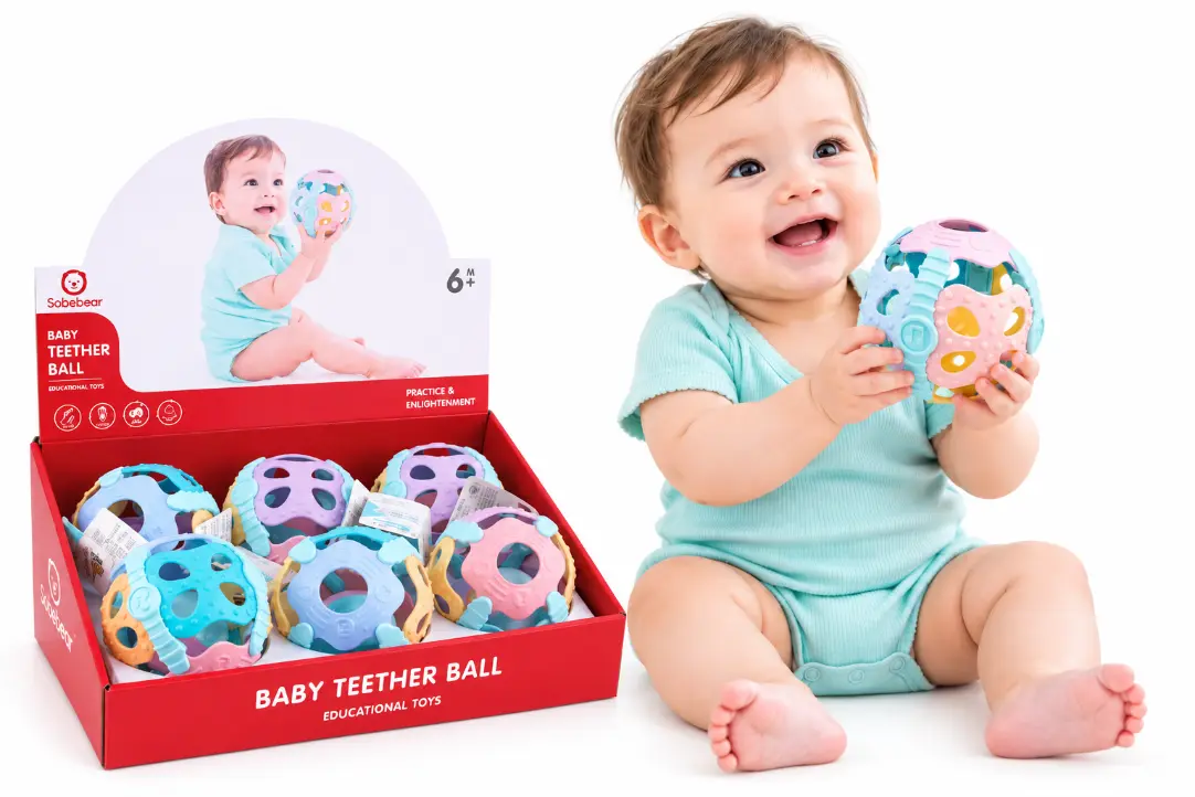 Baby Teether Ball - 1 pc