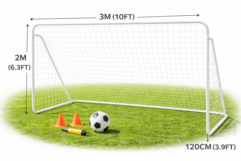 Goal Soccer Net 3 x 2 x 1.2 Mtr
