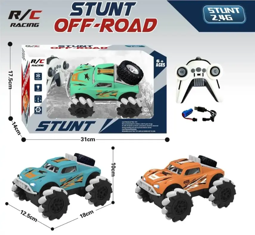 R/C Stunt Off Road Racing Car