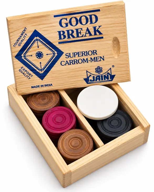 Carom Coins Wood Good Break