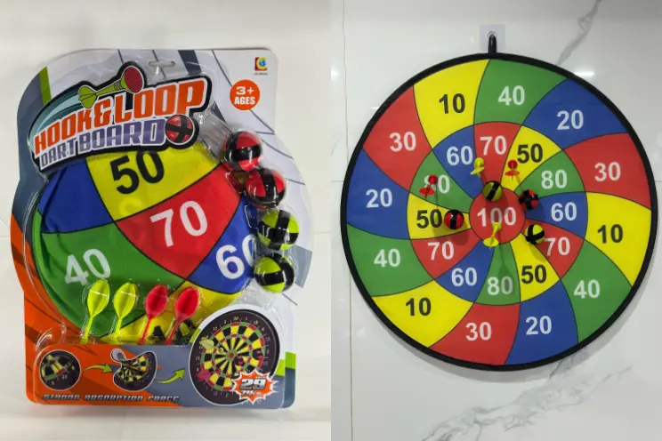 Hook & Loop Dart Board Game