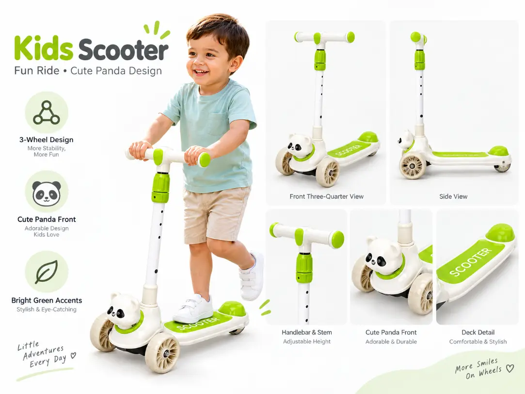 Toy Scooter Panda