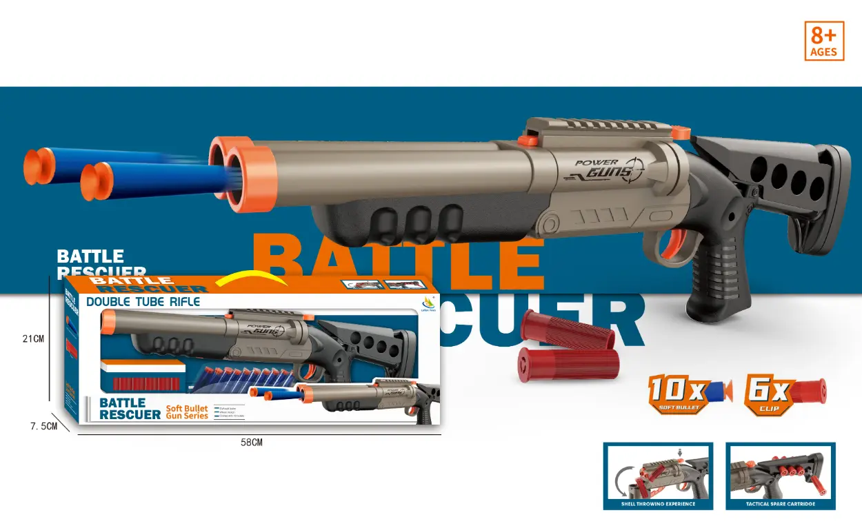 Battle Rescuer Double Tube Rifle