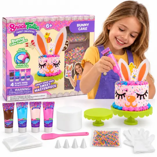 Snack Tastic - Eastes Bunny Cake Toy