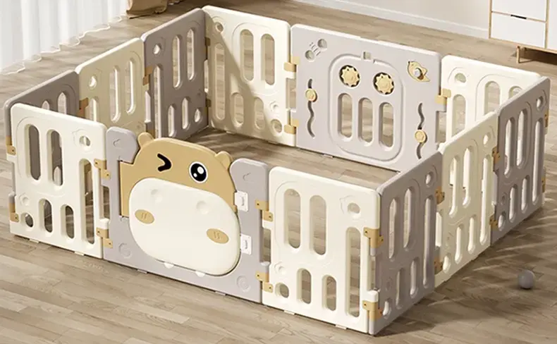 Hippo Playpen 10+2 - 180 x 150 cm