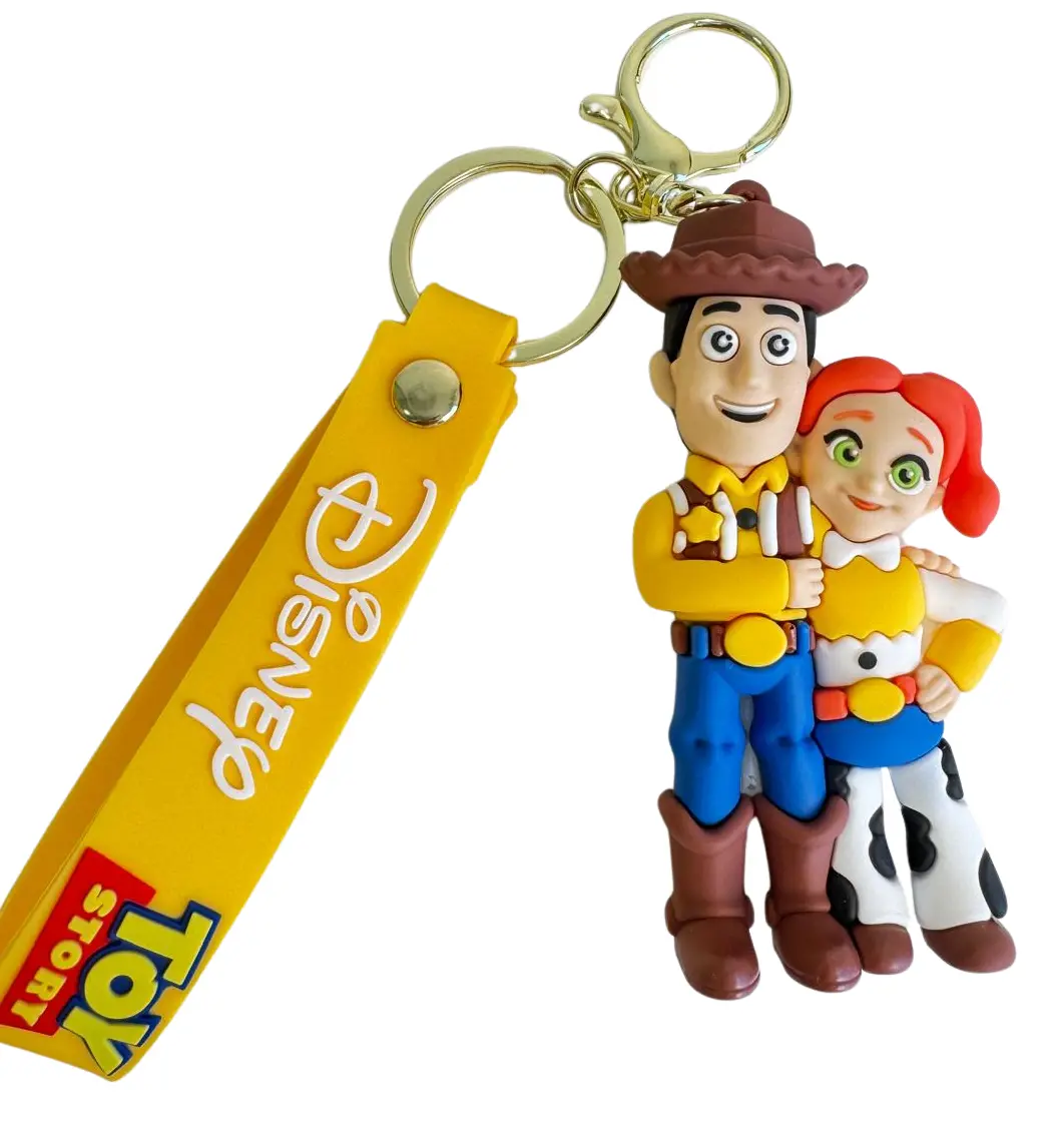Toy Story Woody and Jessie Keychain