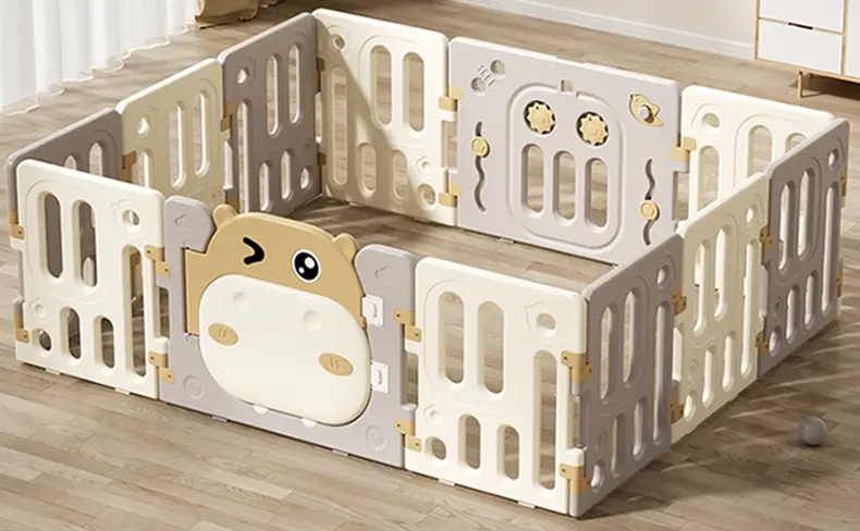 Hippo Playpen 10+2 - 180 x 150 cm