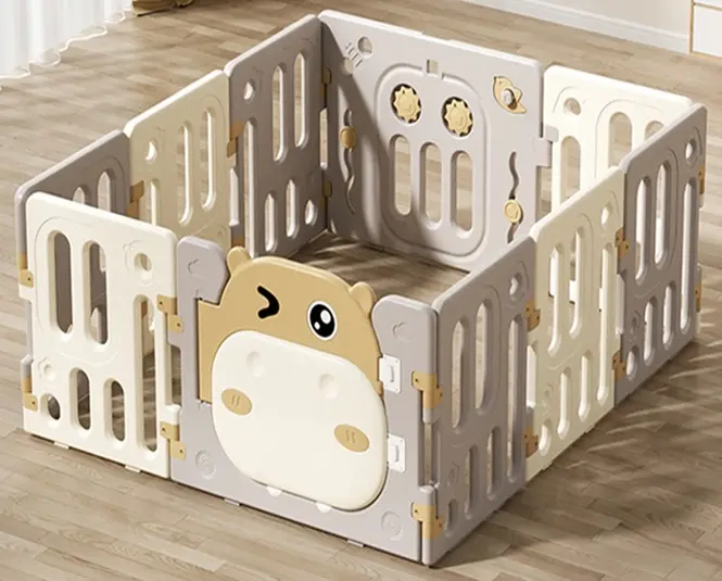 Hippo Playpen 8+2 - 130 x 150 cm
